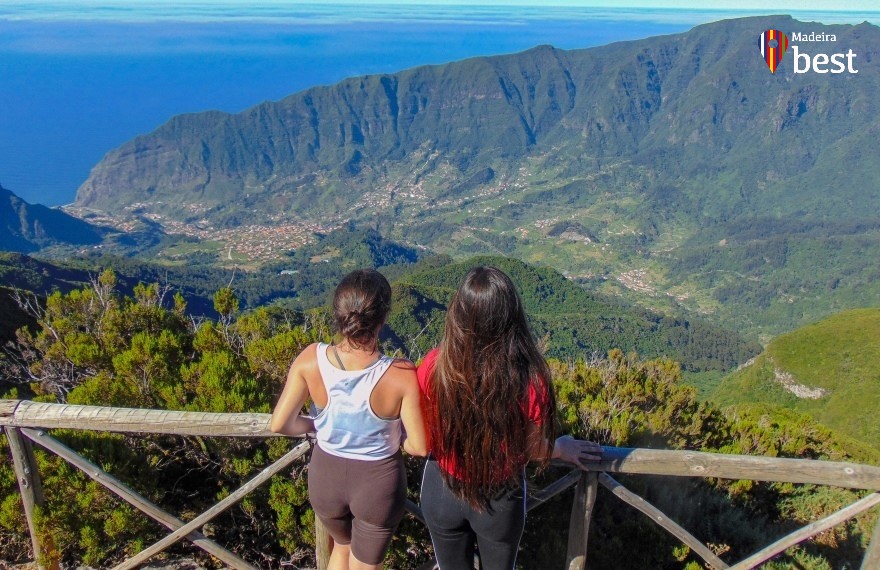 Laurissilva forest in Madeira-Bica da Cana viewpoint